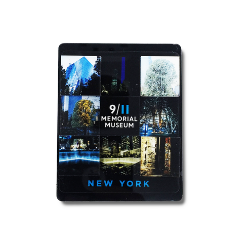 3D 9/11 Memorial Magnet