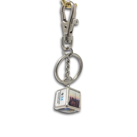 9/11 Memorial Cube Keychain