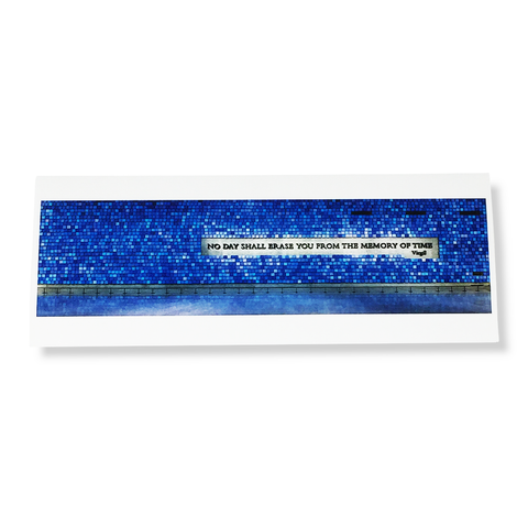 Spencer Finch Long Notecard
