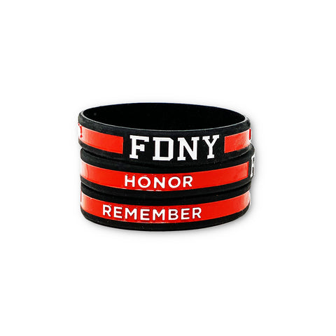 FDNY Rubber Bracelet