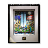 3D Deluxe Limited Edition Print - 24 1/2" x30" Black Frame in Color