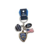NYPD Charm Keychain