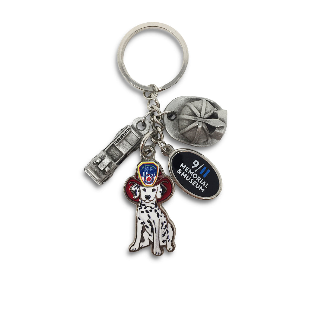 FDNY Charm Keychain