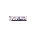 Horizontal sticker of the NYC skyline with the twin towers.