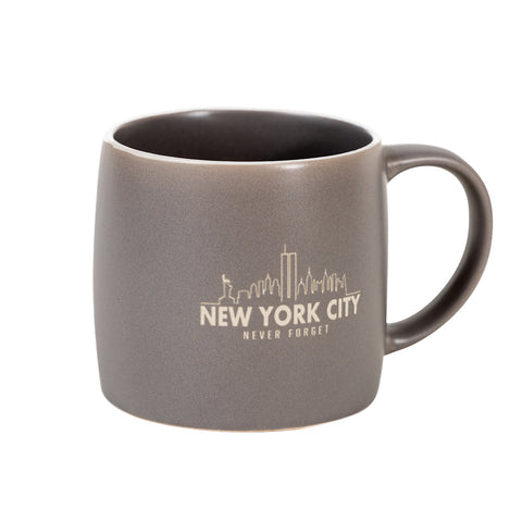 New York City Etched Skyline Mug