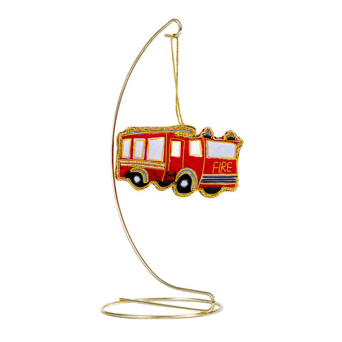 Fire Engine Plush Keepsake