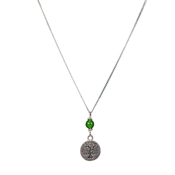 Necklace Survivor Tree - Silver