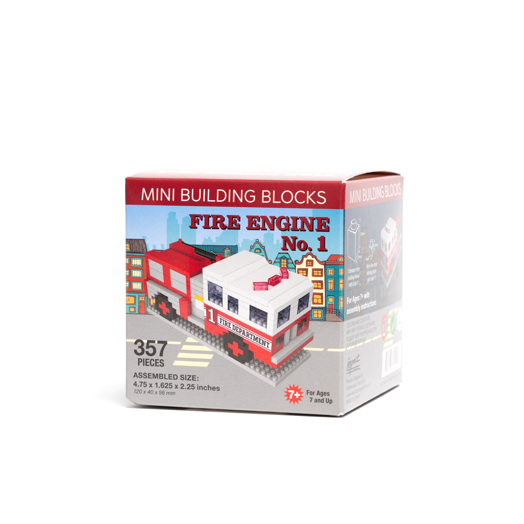 Fire Engine Mini Blocks – 9/11 Memorial Museum Store