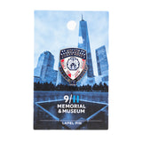 NYPD Shield Lapel Pin - Red, White and Blue