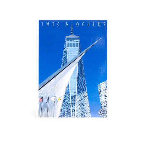 One World Trade and Oculus Magnet