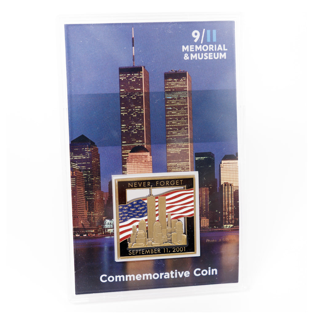 Never Forget Square Commemorative Coin