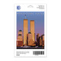 Sticker with World Trade Center image