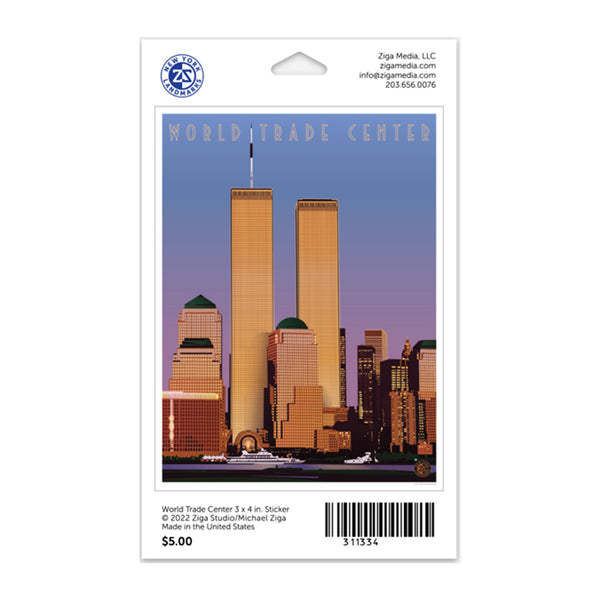 Twin Towers Sticker