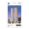 Statue of Liberty and World Trade Center Sticker