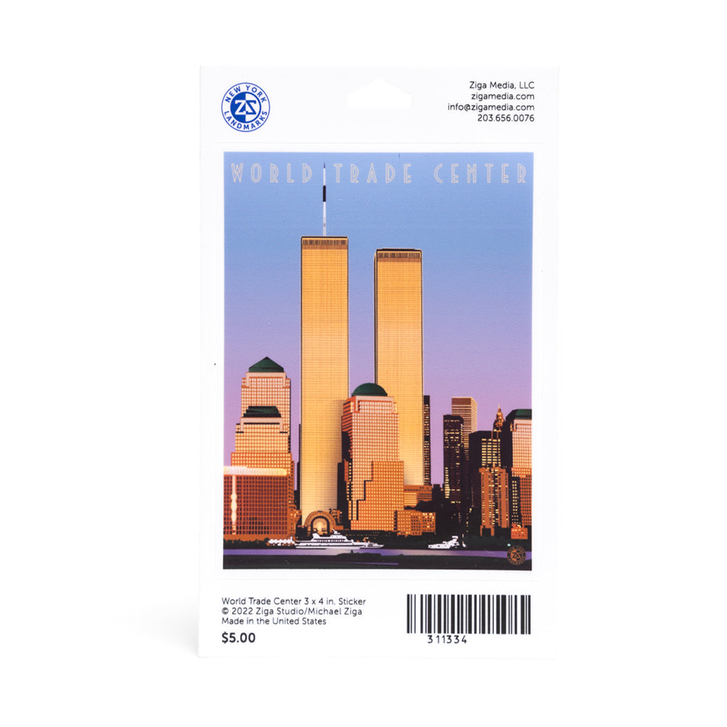 Twin Towers Sticker – 9/11 Memorial Museum Store