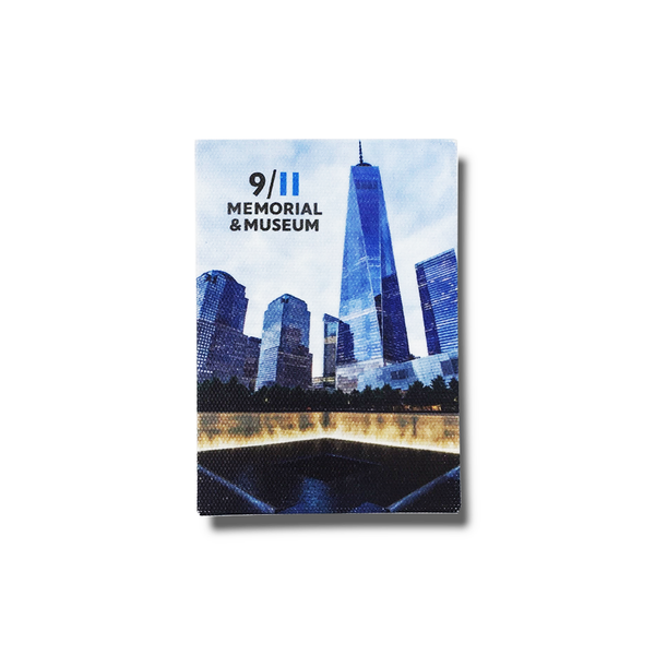 Memorial & 1 WTC Canvas Magnet