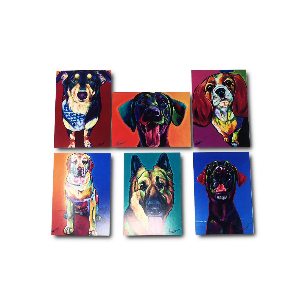 Rescue Dogs Postcard Set