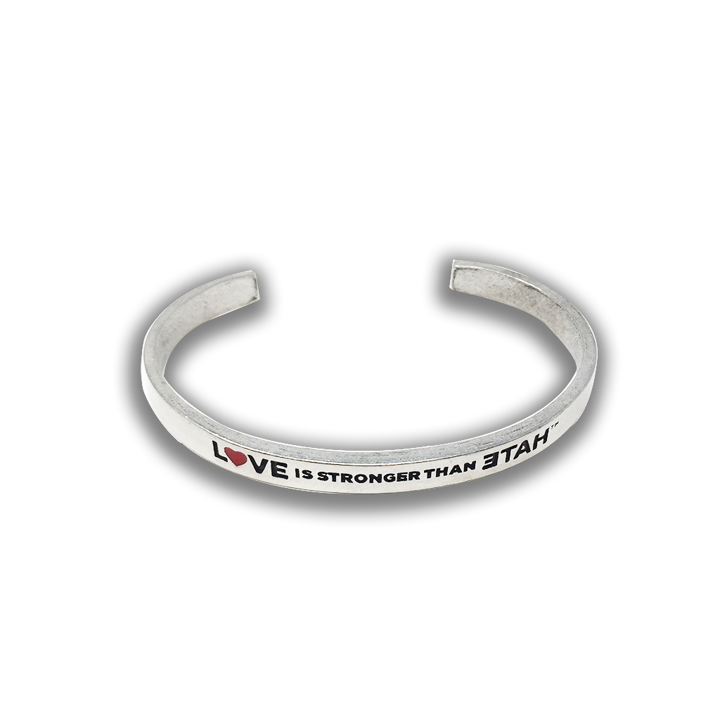 Love is Stronger than Hate Cuff