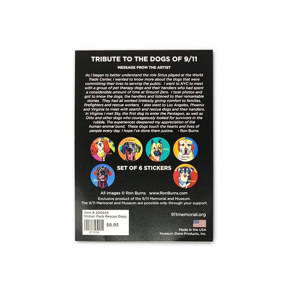 Rescue Dogs Sticker Pack