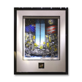 3D Deluxe Limited Edition Print - 24 1/2" x30" Black Frame in Black & White