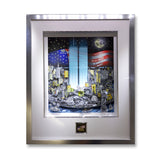 3D Deluxe Limited Edition Print - 24 1/2" x30" Silver Frame in Black & White