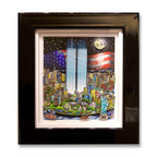 3D Limited Edition Mini Print - 9"x10" Black Frame in Color