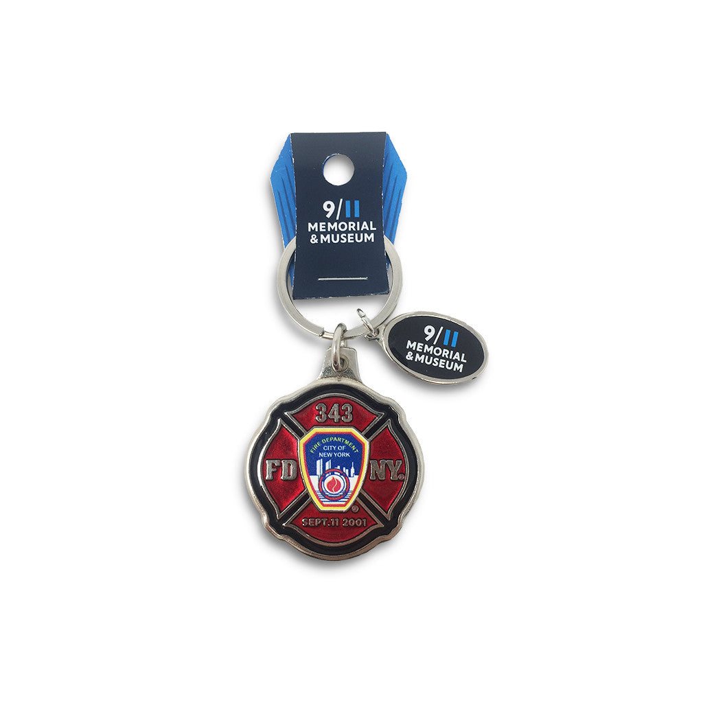 FDNY Maltese Cross Keychain