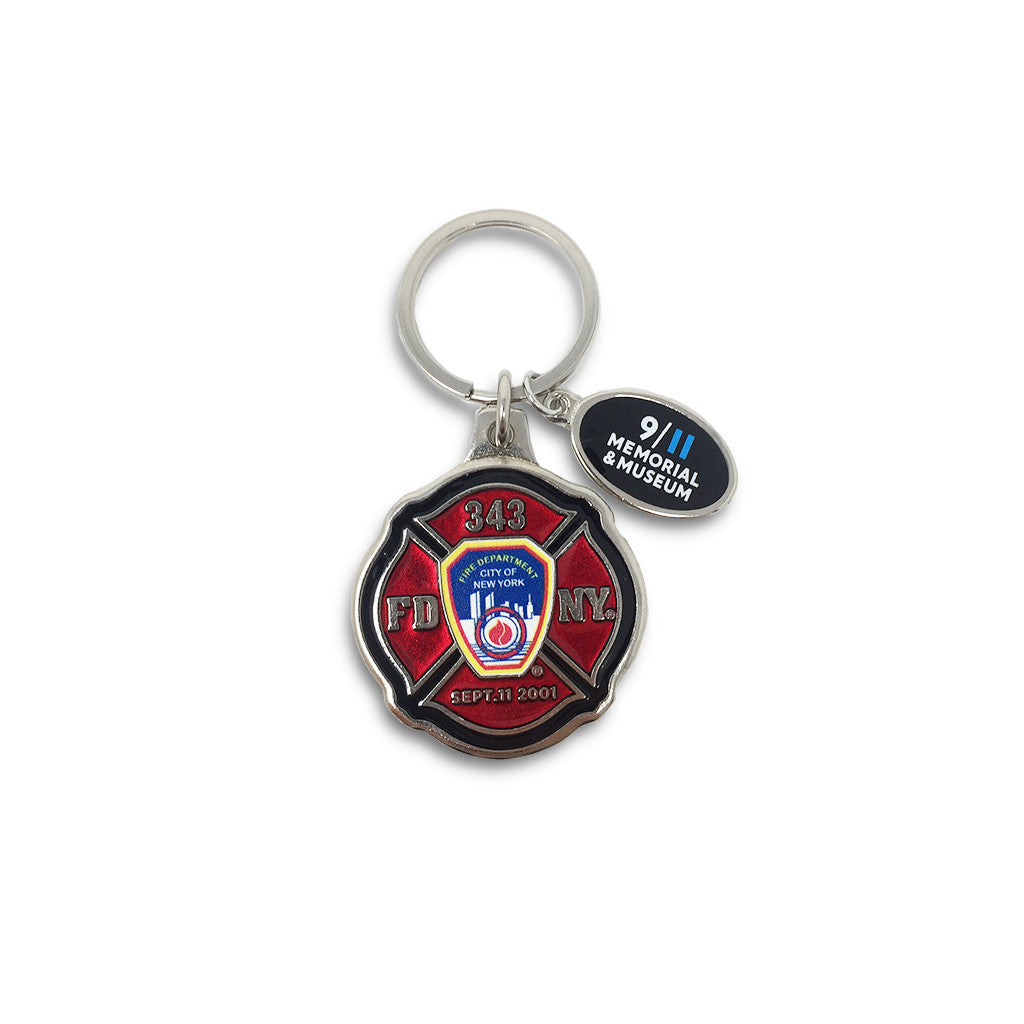 FDNY Maltese Cross Keychain