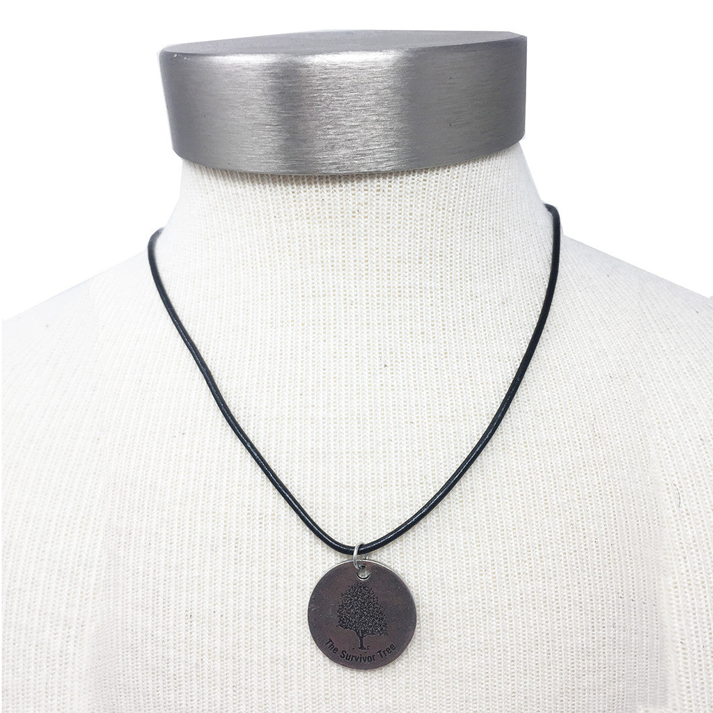 Survivor Tree Token Necklace