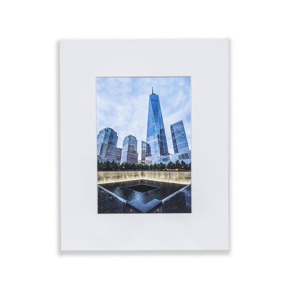Memorial & 1 WTC Print - 8x10