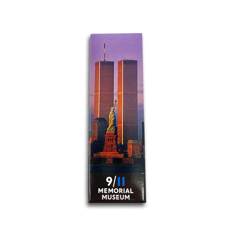 Twin Towers & Statue of Liberty Magnet