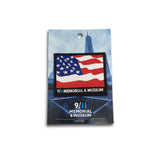 9/11 Memorial Embroidered Flag Patch